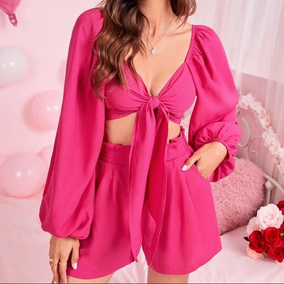 Pink Two Piece Set - Picture 6 of 6